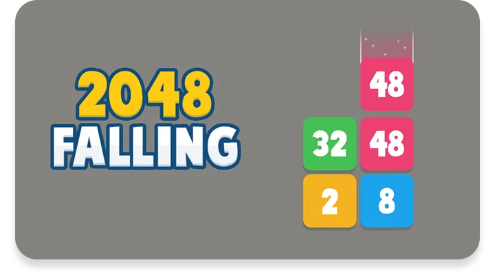 2048 Falling Numbers